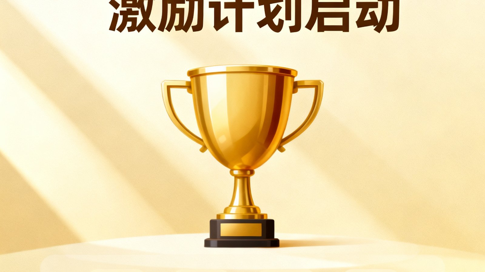 华体会社区创作者激励计划启动公告配图，展示金色奖杯和创作工具图标
